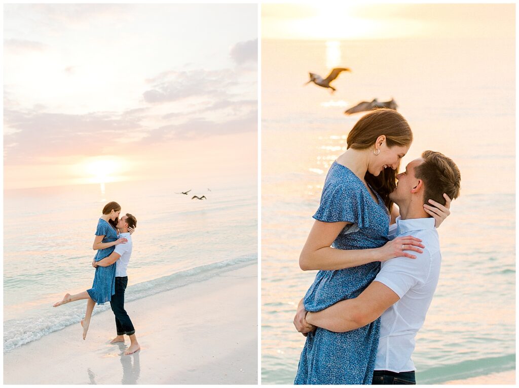 the notebook inspired engagement session in florida